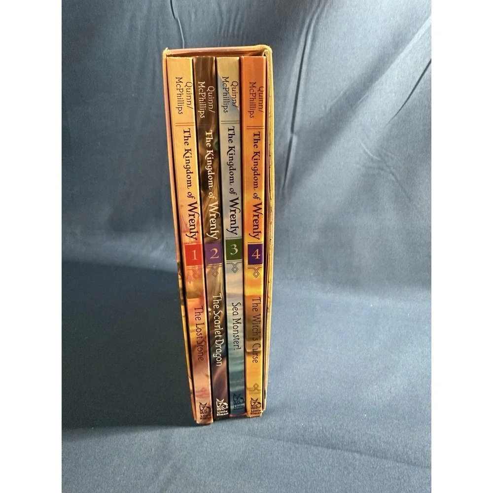 Boxed Set Jordan Quinn Books 1-4. The Kingdom of Wrenly Collection Ln With Map